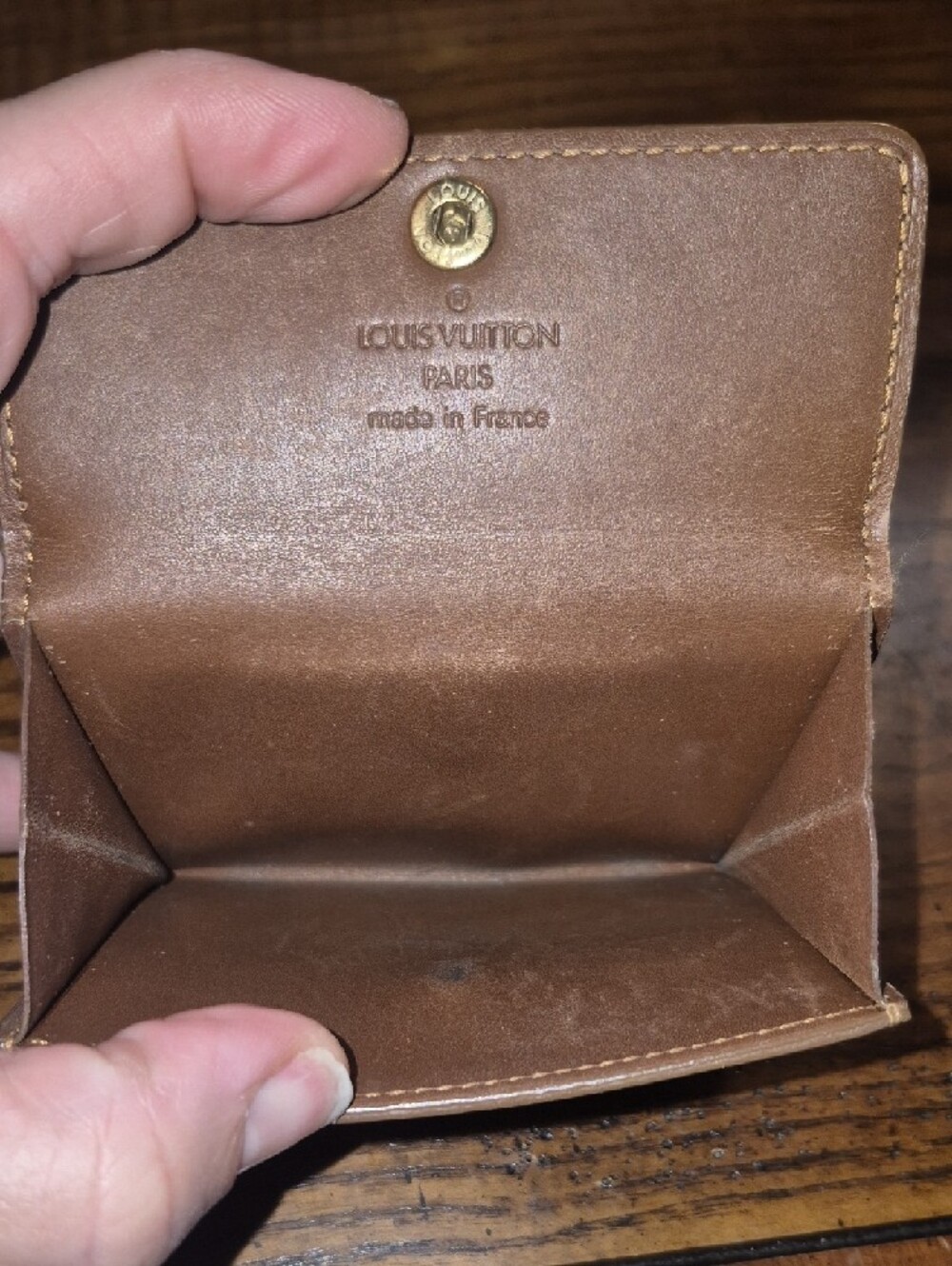 Louis Vuitton Vernis Elise Compact Wallet Bronze - Picture 10 of 14